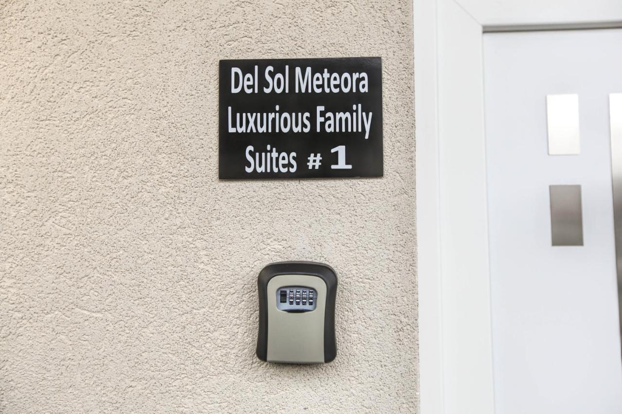 Del Sol #1 Meteora Luxurious Family Suites Калампака Екстериор снимка